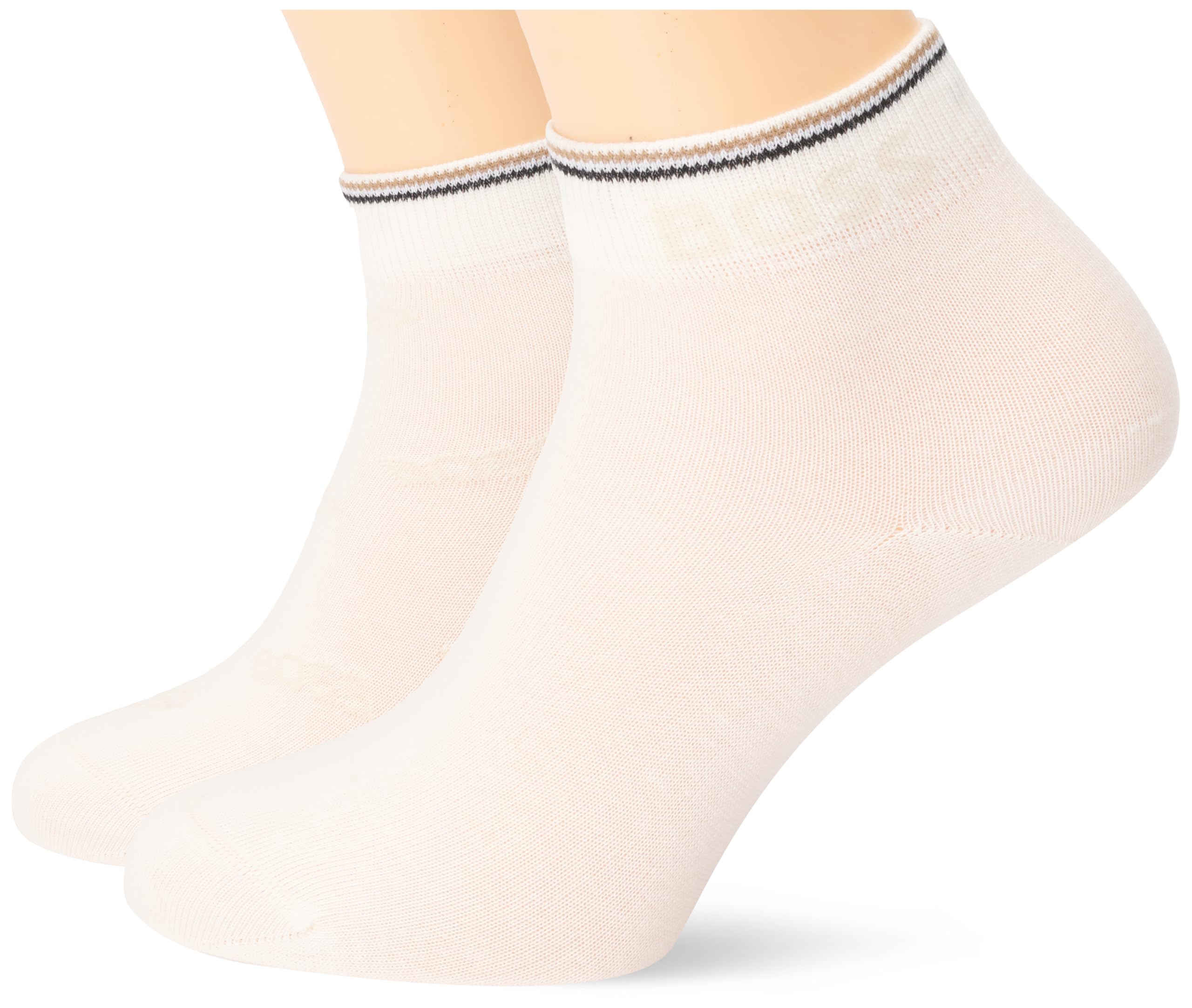 BOSS Women's Short_Socks, 119Open White, 35-38