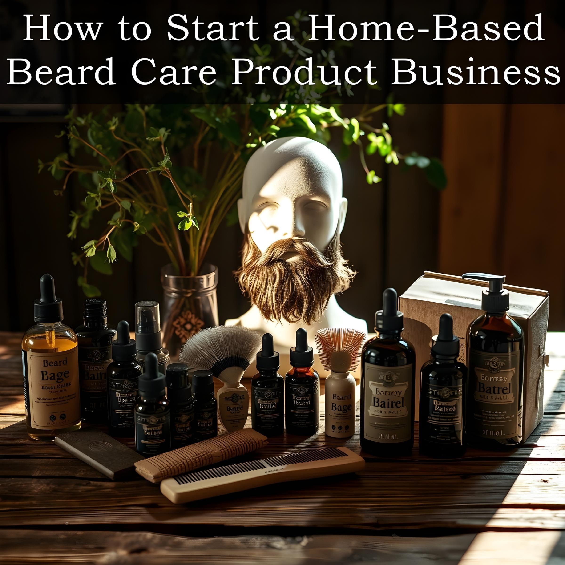 How to Start a Home-Based Beard Care Product Business