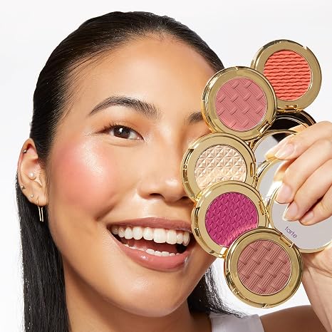 Tarte Amazonian Clay 12-hour Blush Mineral Pigment Sheer Blush With Vitamin E & Olive Oil for Lightweight Longwear & Buildable Coverage, Vegan & Cruelty Free