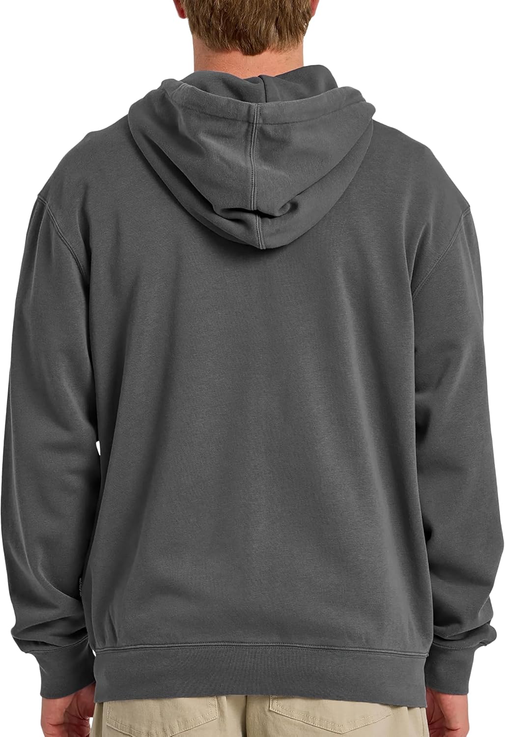 Quiksilver Men's Saltwater Mineral Washed Zip Hoodie, Iron Gate, XL