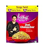 Prabhuji Pure Food Jhal Chanachur Tangy Twist Namkeen 900g | Spicy & Zesty Bengali Snack Mix with Crunchy Sev, Peanuts & Traditional Spices | Perfect Tea-Time Munch, Party Snack & Anytime Craving Fix