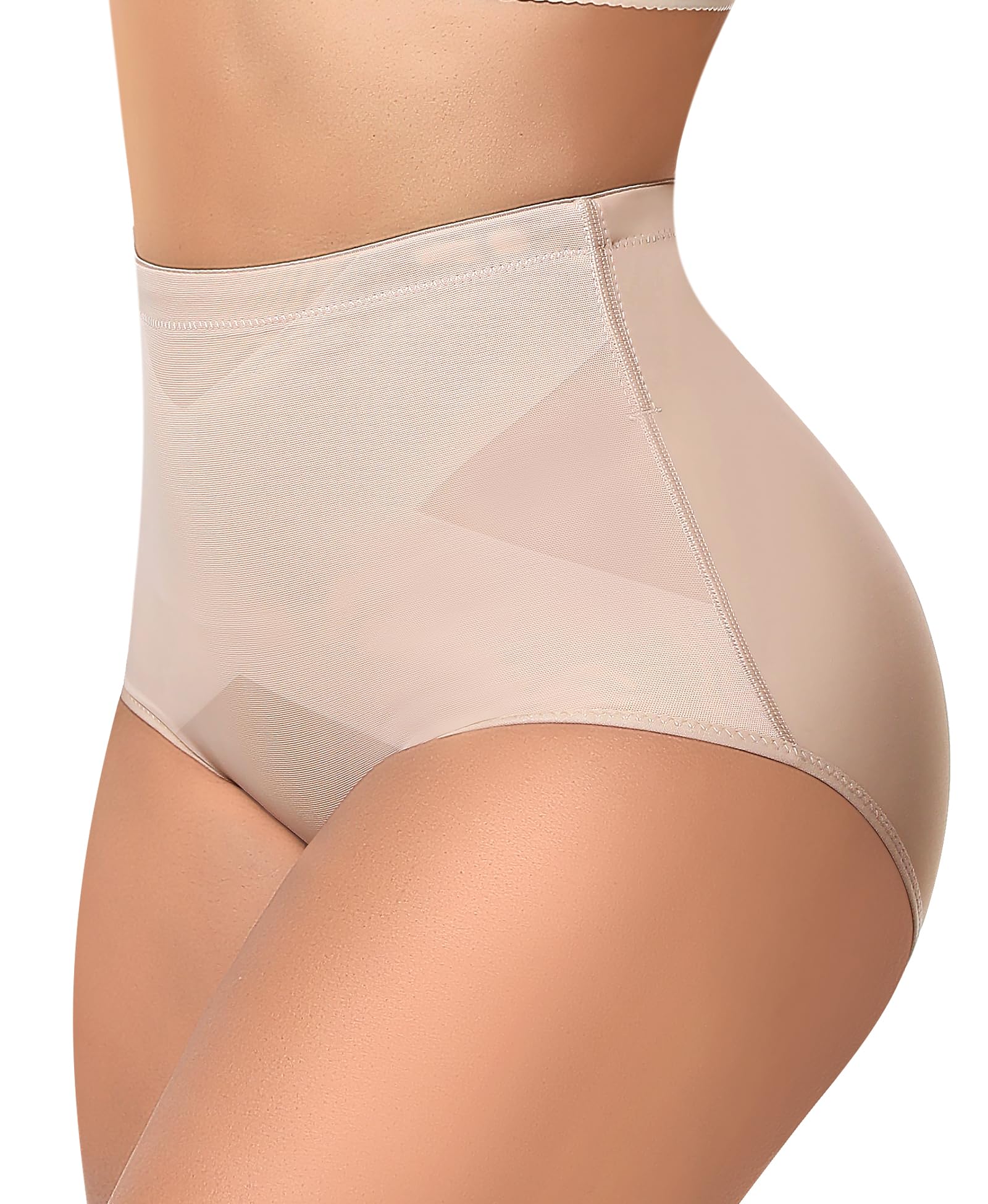 Werena Tummy Control Shapewear for Women High Waisted Body Shaper Panties Seamless Shaping Underwear Panty Girdle