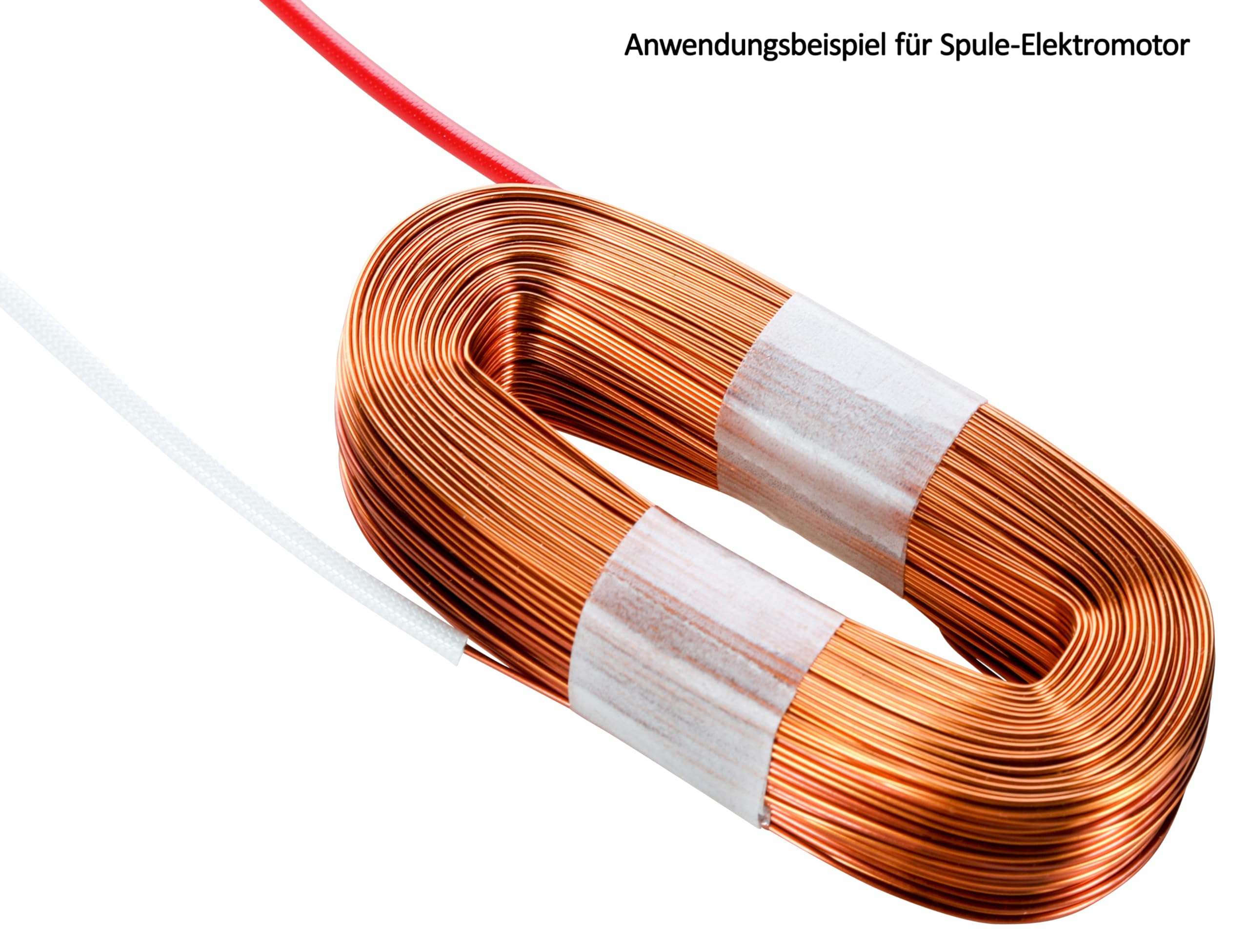 Kupferlackdraht W210 Ø 0,85 mm 2 kg, ca. 385m - CU Lackdraht Grad 2 CUL Kupferdraht Gewicht 2 Kilogramm Durchmesser 0,85 Millimeter Wickeldraht Kupfer Draht nach IEC 60317-13