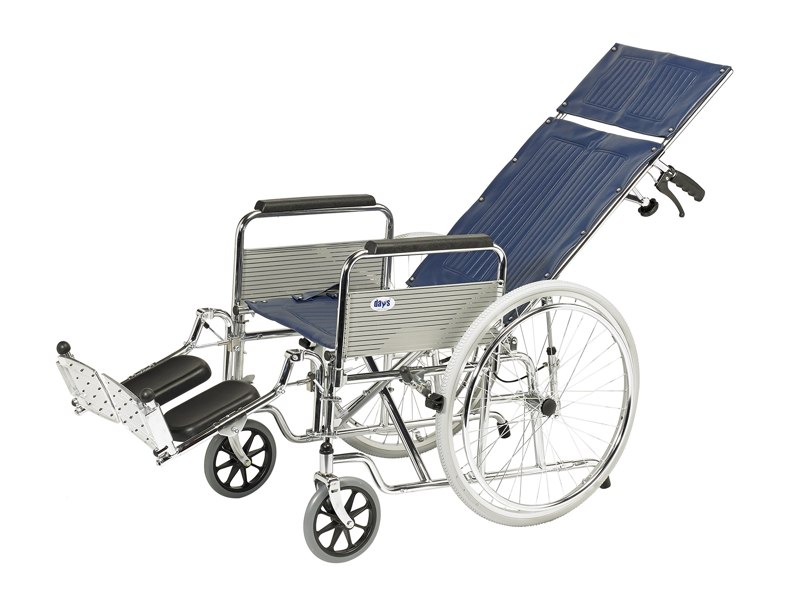 Días Totalmente reclinable silla de ruedas