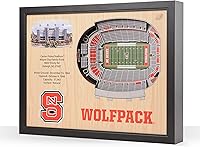 Vista 70 de YouTheFan NCAA Arte de Pared StadiumView de 25 Capas