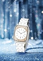 Vista 51 de Lightweight Resin Band For Apple Watch Series 11 10 SE 9 8 7 6 5 4 3 2 1 Ultra 3 2, Fashion Adjustable Replacement Strap for iWatch Bands 38mm 40mm