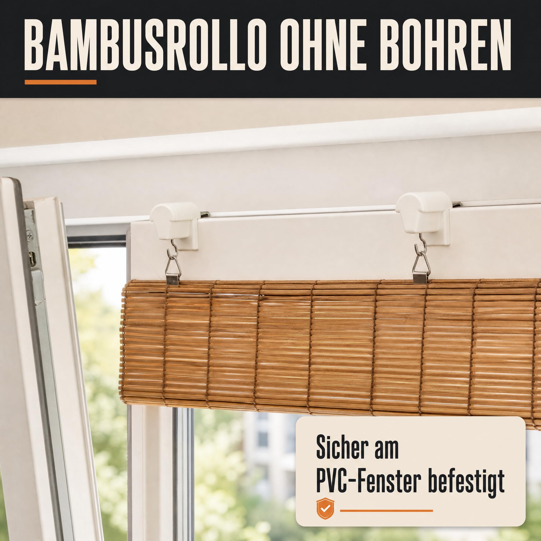 Soportes adhesivos para montaje de persianas MF, BFX25, WFX25