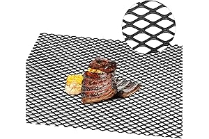 Gisafai 9 Gauge Expanded Steel Sheet, Black (48 x 24 Inches)