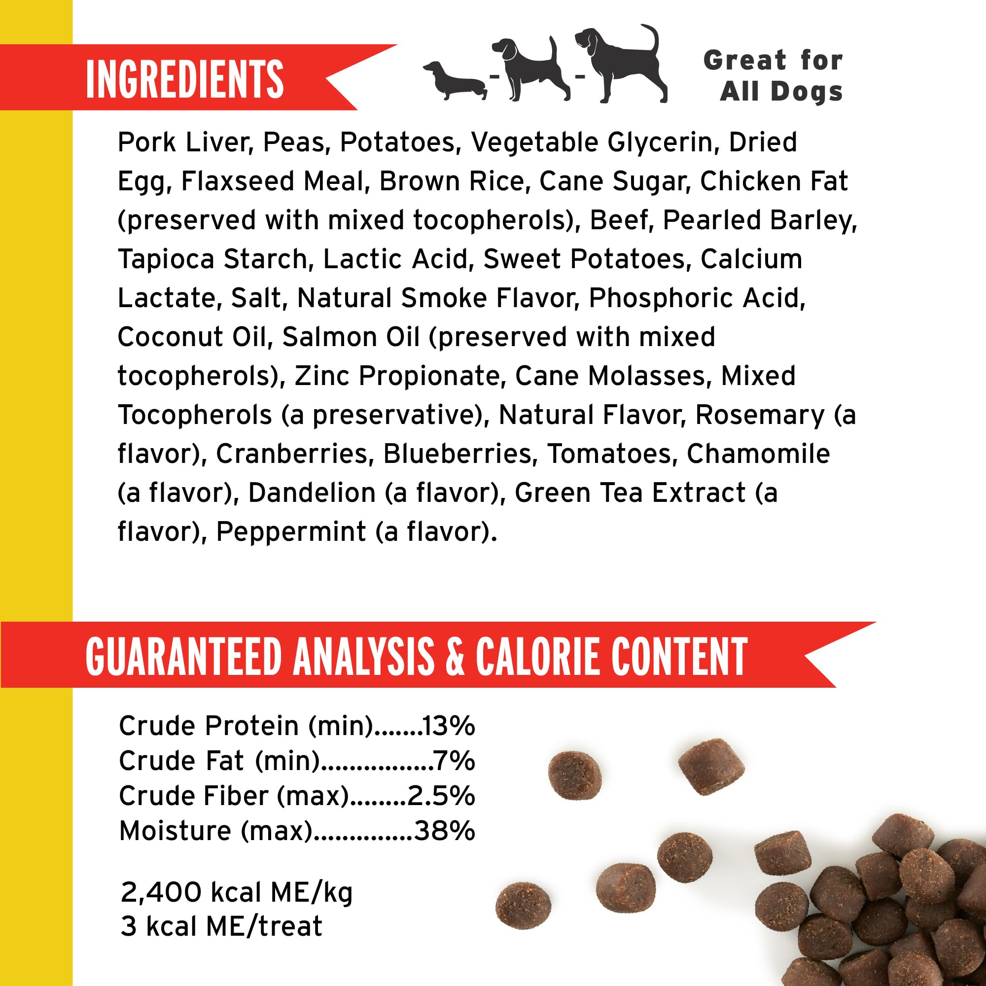 Pet Botanics Training Rewards Treats, Carne de Res, 20 onzas