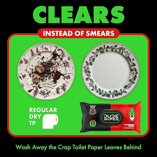 Miniatura 16 de DUDE Toallitas – Toallitas desechables – Paquete de 6, 288 unidades – Manteca de karité suave – Extra Grande – Vitamina E y Aloe – Seguro