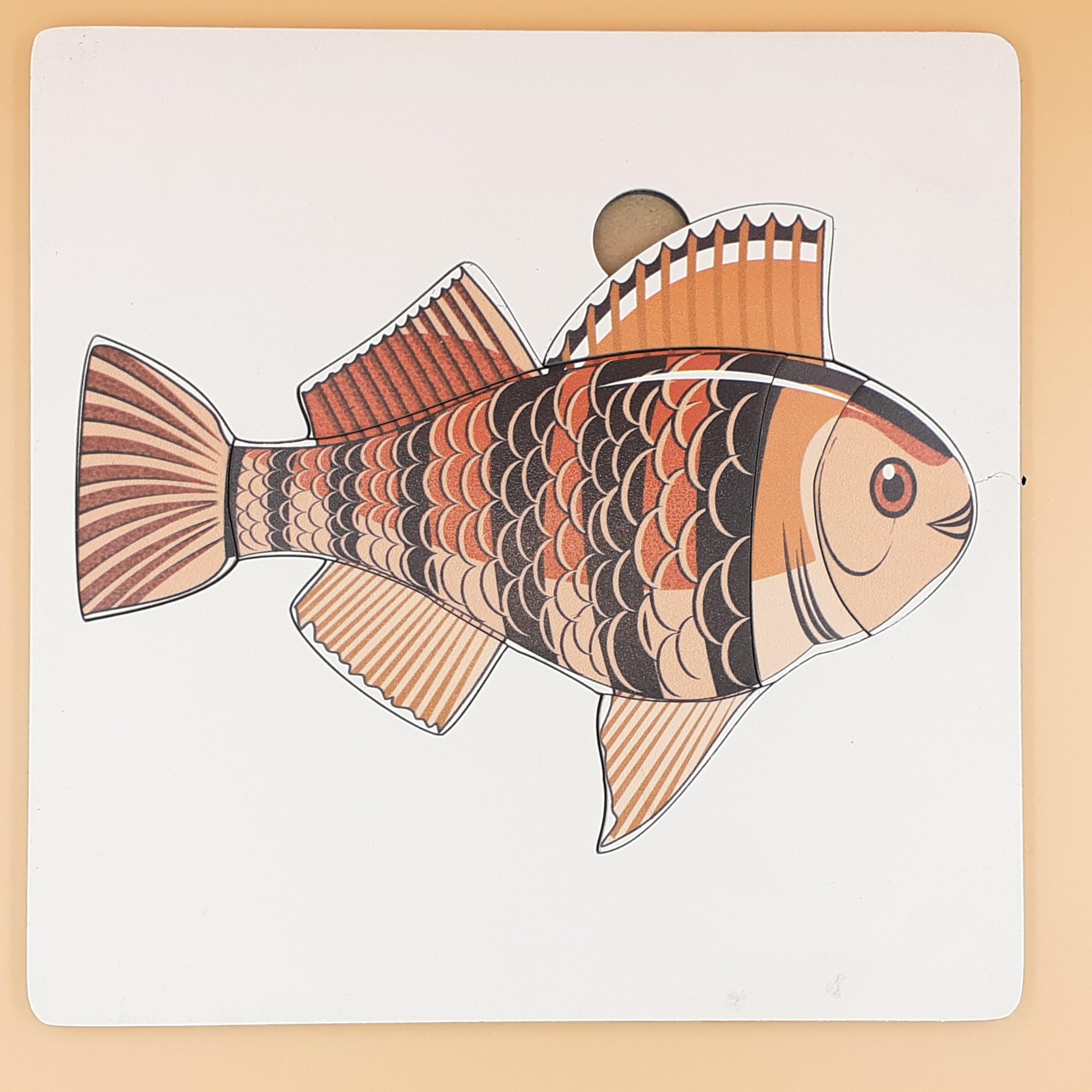 Tantrums Montessori Puzzle | Education Puzzle Learning Aid for Kids (Fish) (B0CLDR9L6Z) Amazon Price History, Amazon Price Tracker