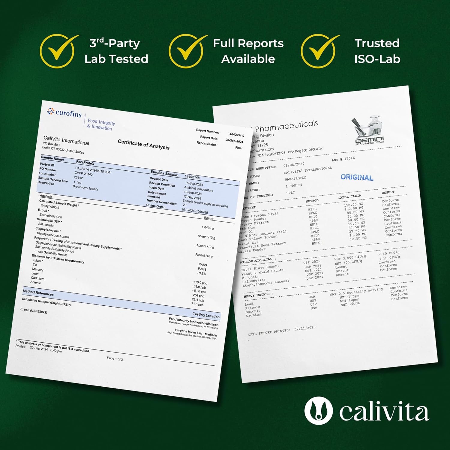 ParaProteX – para Protect Formula – for Gut Health & Natural Detox – Herbal Cleanse for Humans – with Clove, Black Walnut & More – Natural Dewormer & Digestive Support – 100 Vegan Tablets - Image 5