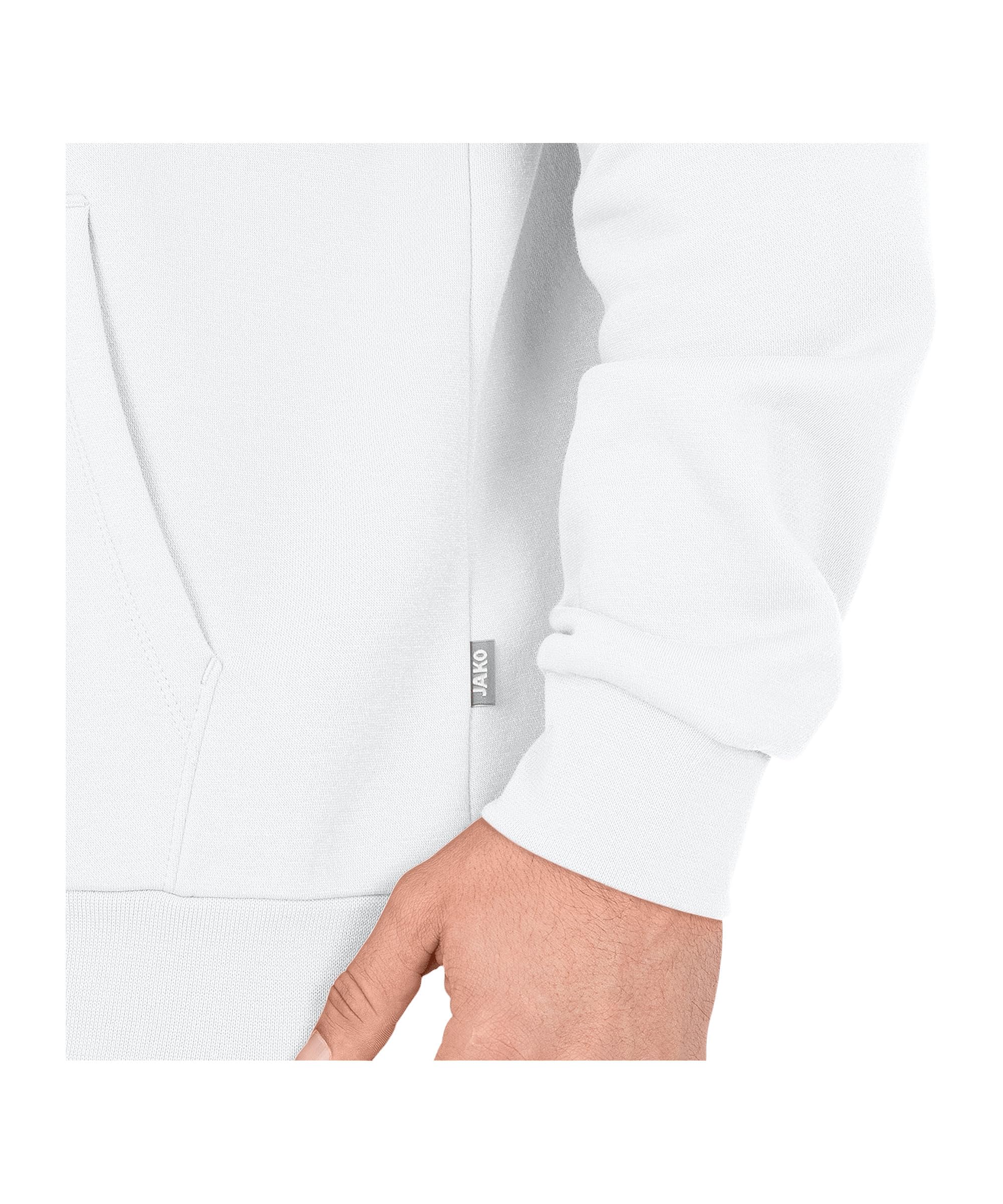 JAKO Organic bluza z kapturem, beżowa, męska