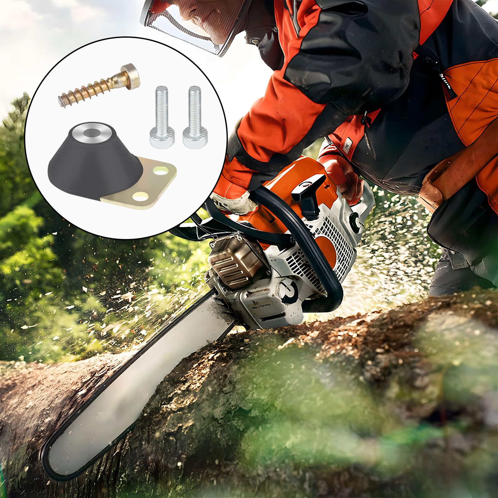 Kit 9 Amortisseurs Vibrations Pour Tronçonneuse Stihl 026 024 MS240 MS260 – Remplace 1121 790 9901