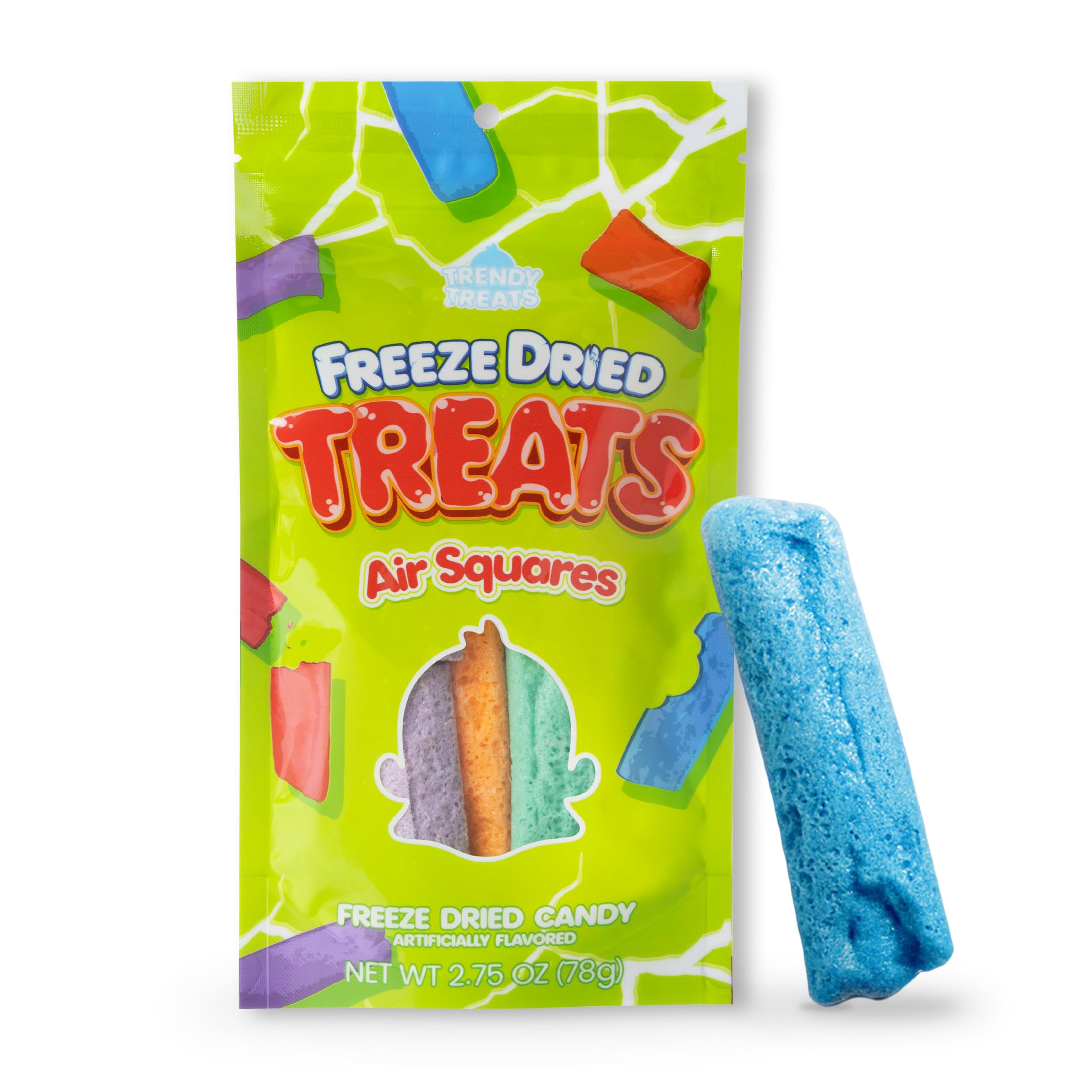 Freeze Dried Candy, Freeze Dried Air Treats, Unique Candy Gift, Fun Exotic & Weird Candy - By the Famous Tik Tok TikTok Candy Channel TrendyTreats - 3.1oz