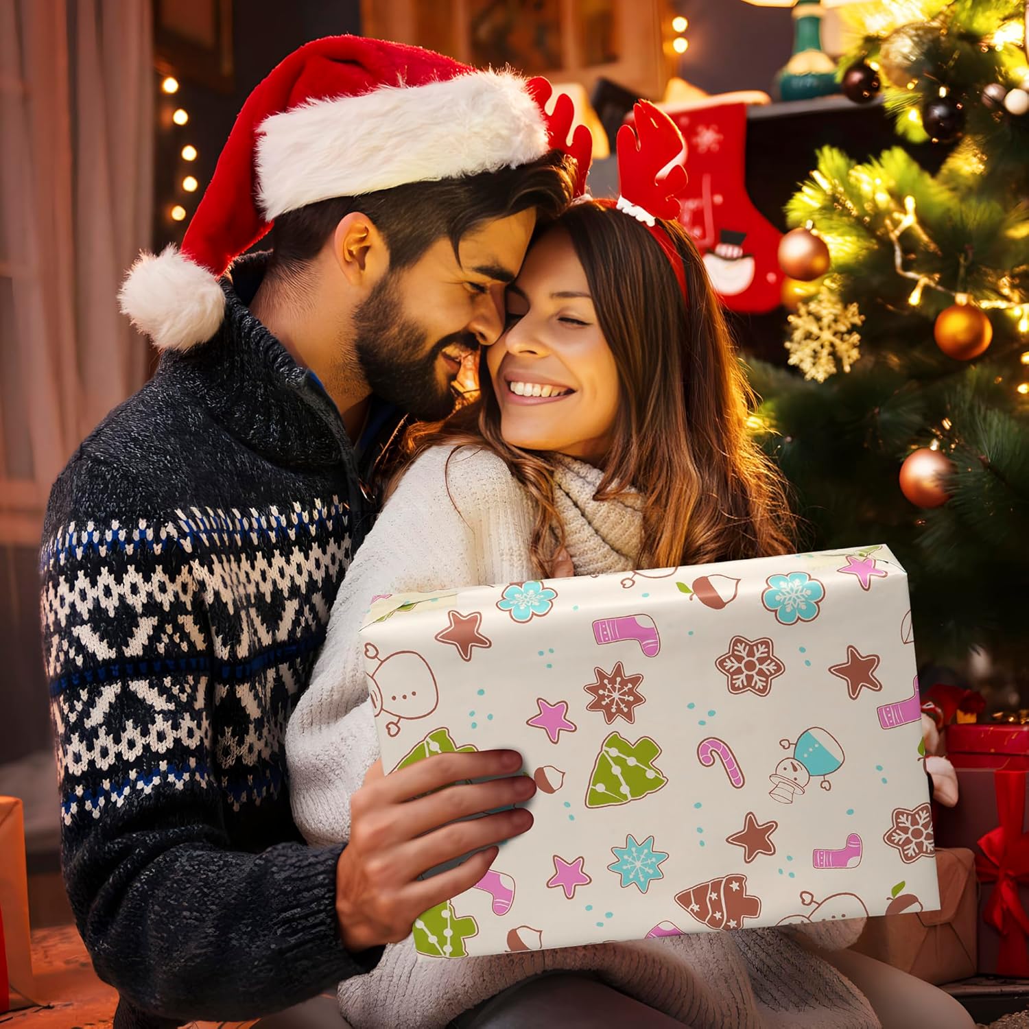 Christmas Poly Mailer 6x9 Inch 100 Pcs, Waterproof Shipping Bags for Clothing, Tear-Resistant Mailier Bags, Strong Mailing Bags with Self-Seal - Christmas Elements Printed - Image 7