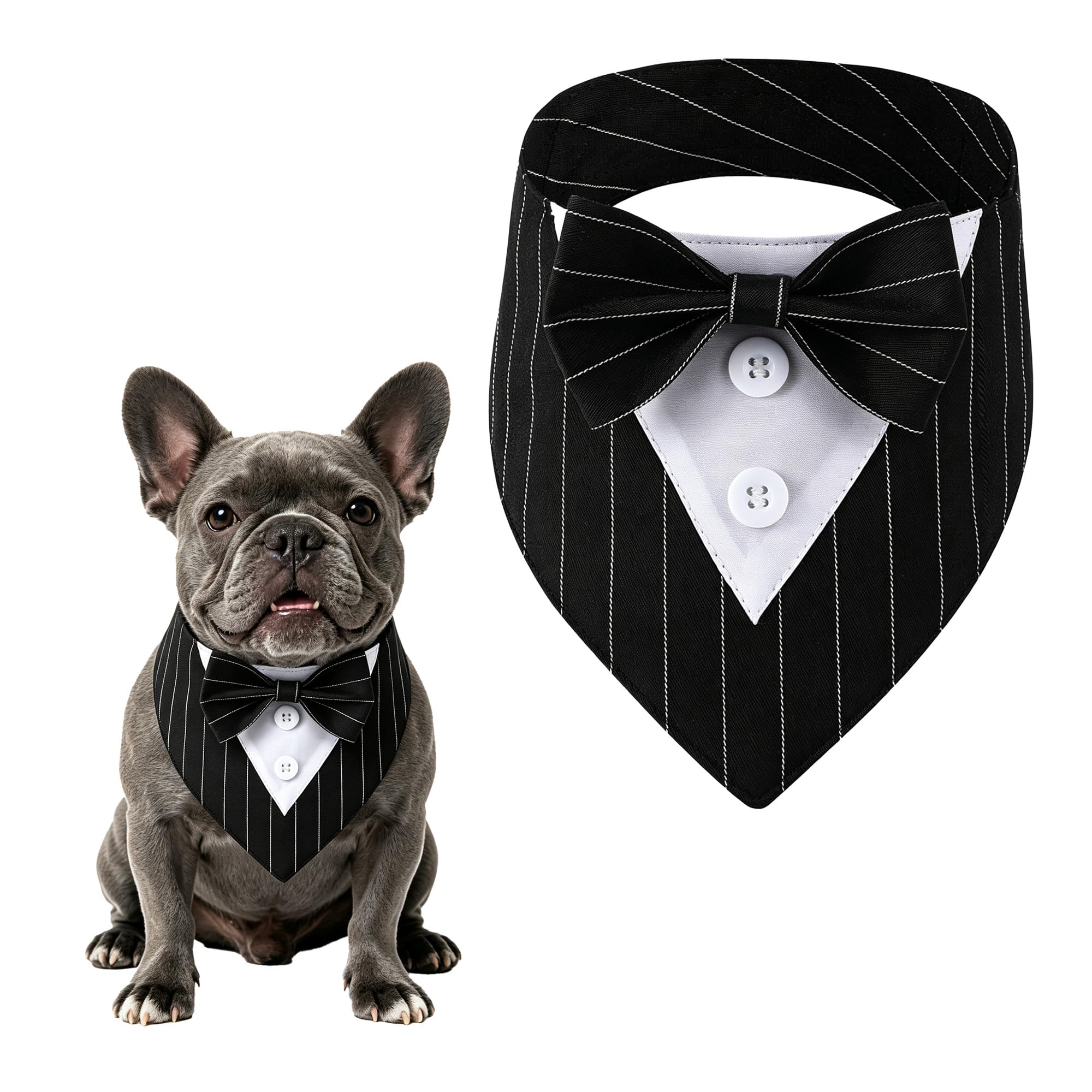 Dog Bow Tie Bandana Pet Wedding Outfit Engagement Birthday Party Supplies