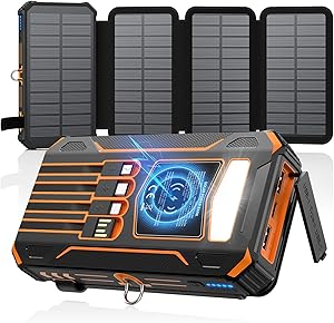 SOARAISE Solar Charger Power Bank