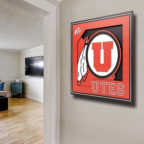 Vista 177 de YouTheFan NCAA Alabama Crimson Tide 3D Logo Series - Arte de pared - 12 x 12