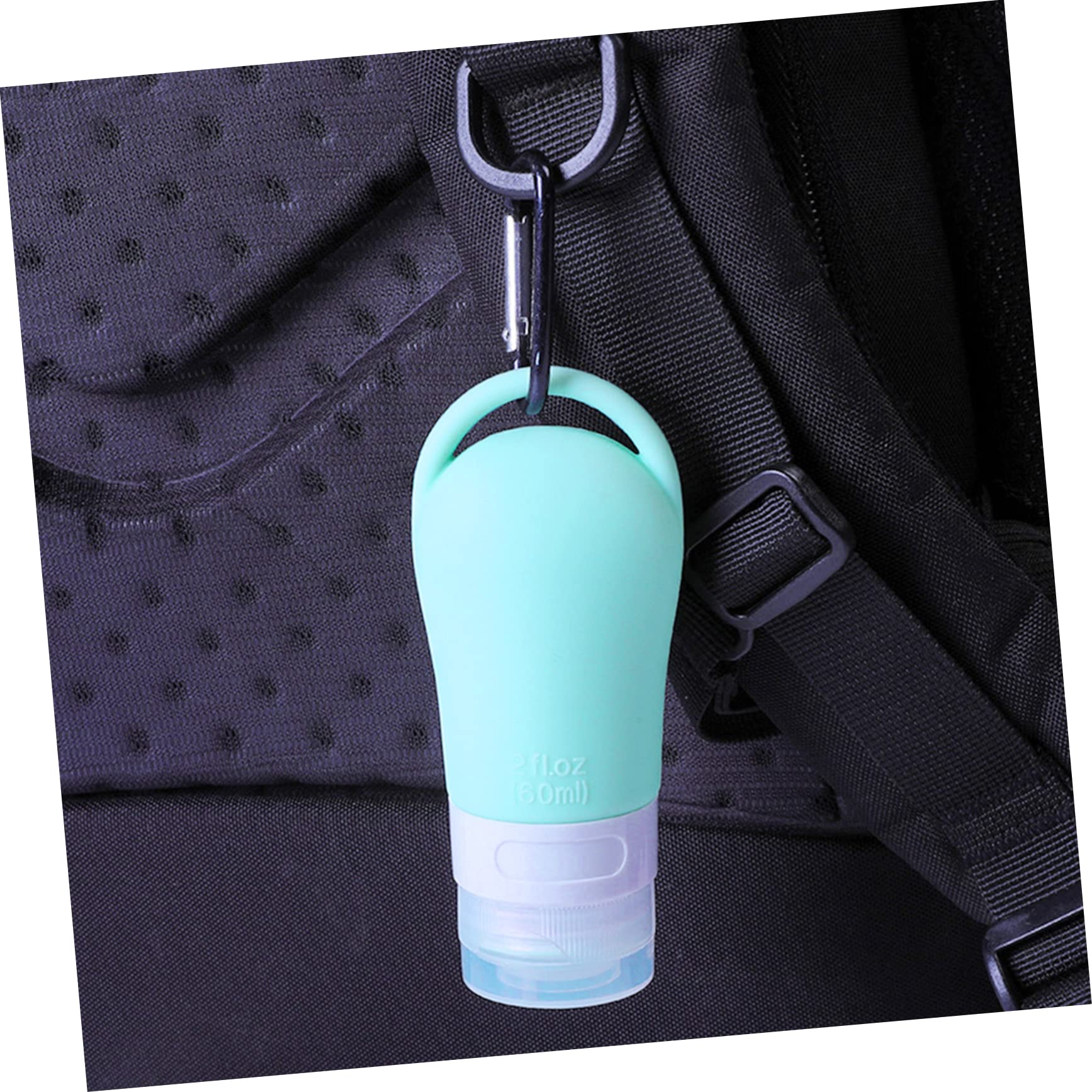 minkissy 12piezas Botellas De Silicona Rellenables Para Viaje Contenedores Portátiles De Perfectos Para Lociones y Cosméticos Diseño y Práctico Para Ahorro De Espacio