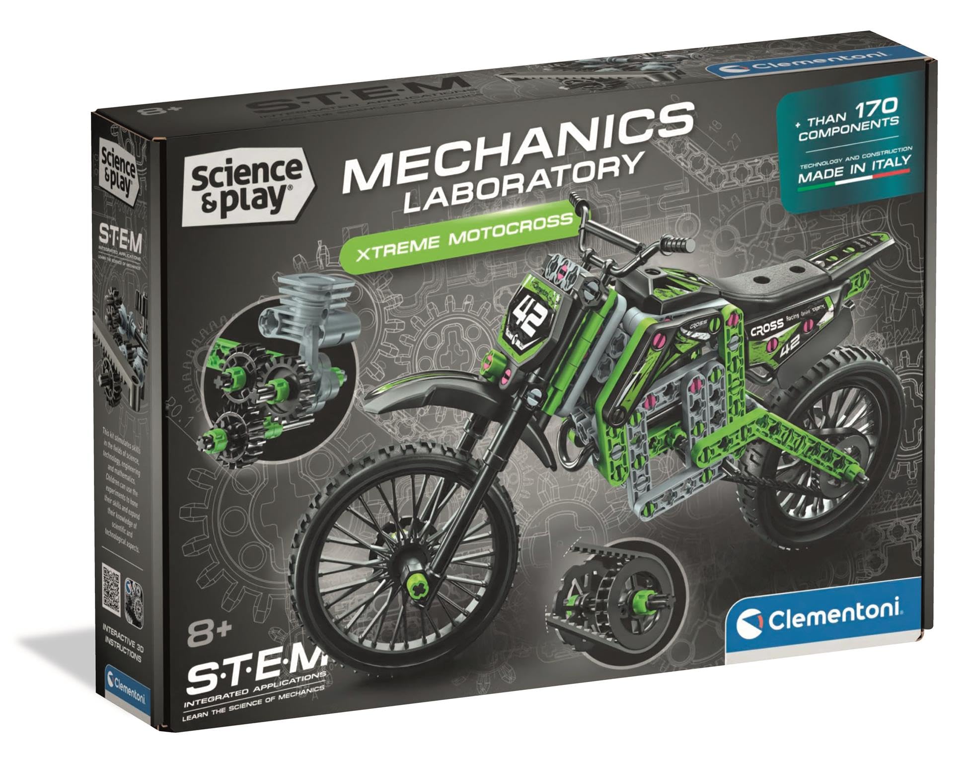 Clementoni - Moto - 75156 - Made In Italy