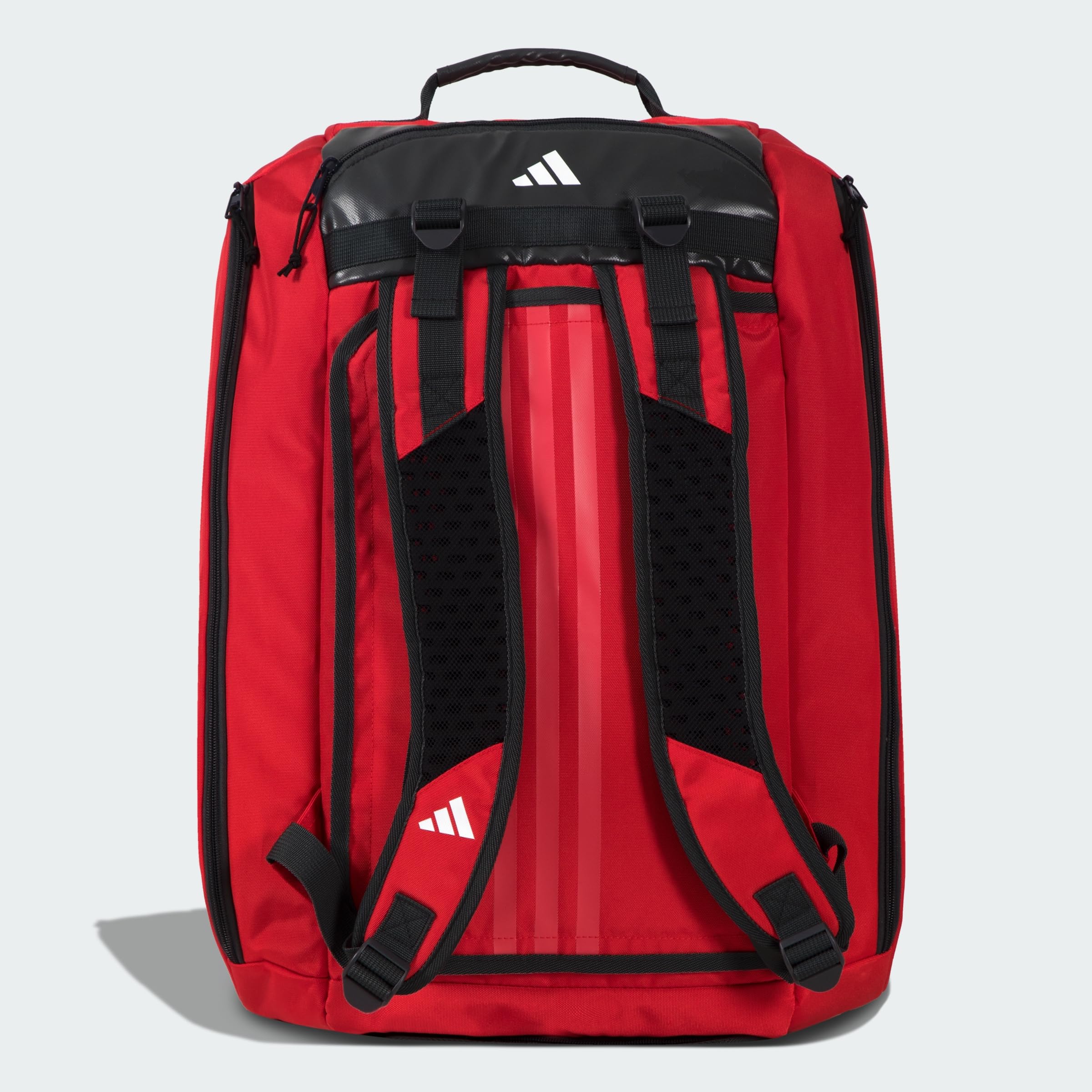 adidas Tour 3.3 - Borsa per racchette da tennis, colore: rosso solare/nero