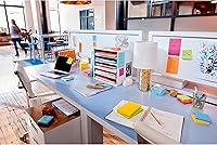 Vista 18 de Post-it Notas súper adhesivas, 3 x 3 pulgadas, 6 blocs, 2 veces el poder de adherencia, colección Energy Boost, colores brillantes