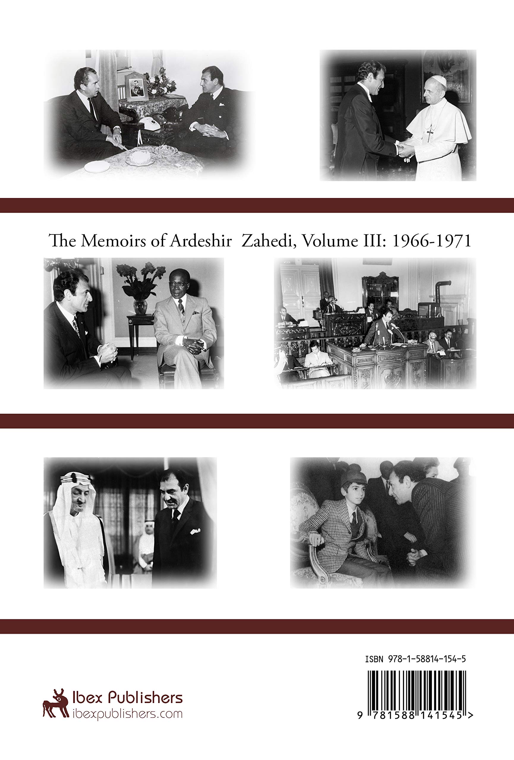 Memoirs of Ardeshir Zahedi Vol III: 1966-1971 [Persian]