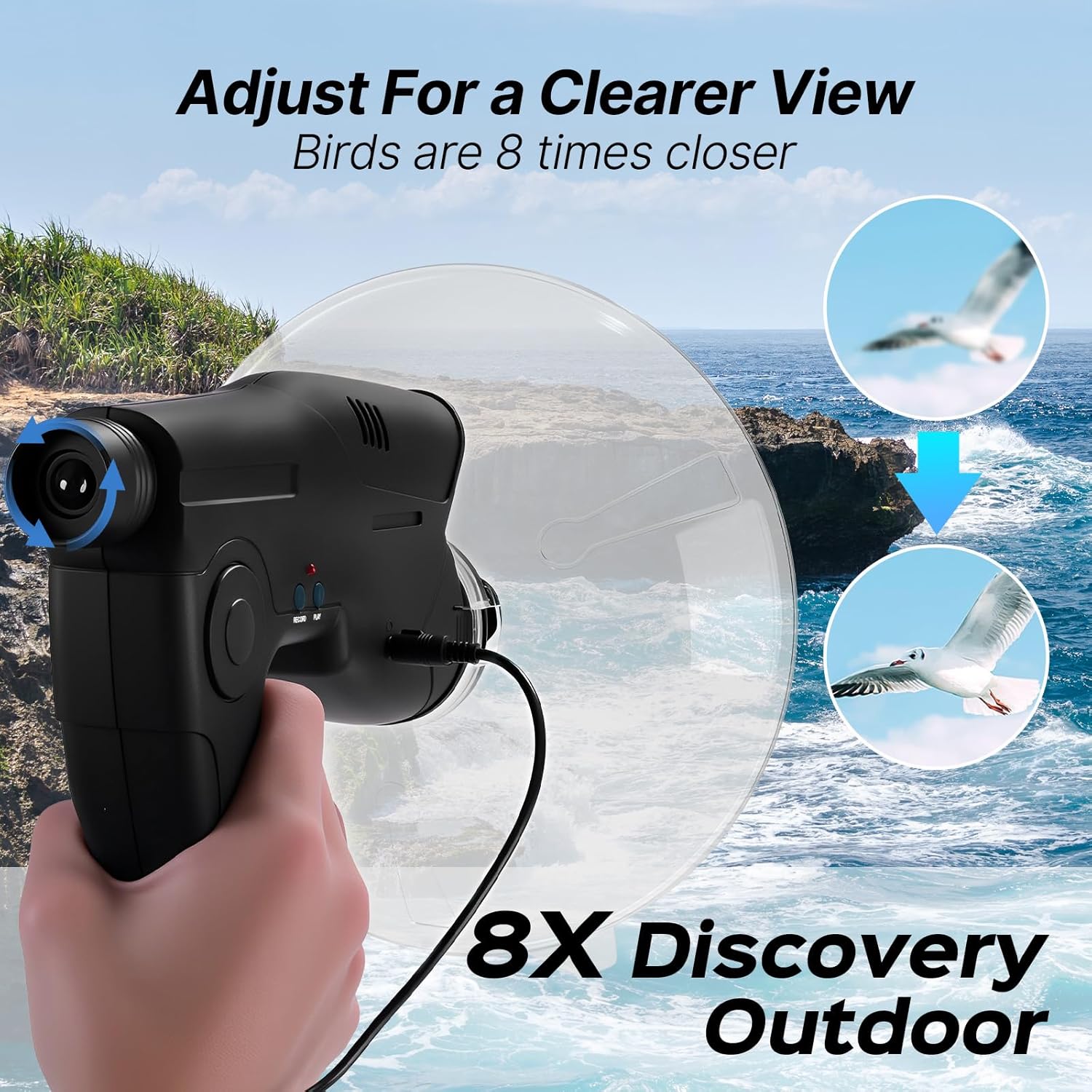 Prosound Bionic Ear Listener, Perfect for Bird Watching