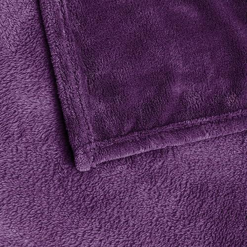 Miniatura 490 de BEDELITE Fleece Blanket White Throw Blanket for Couch & Bed, Luxury Plush Cozy Fuzzy Blanket 50" x 60", Super Soft Warm Lightweight Throw Blanket