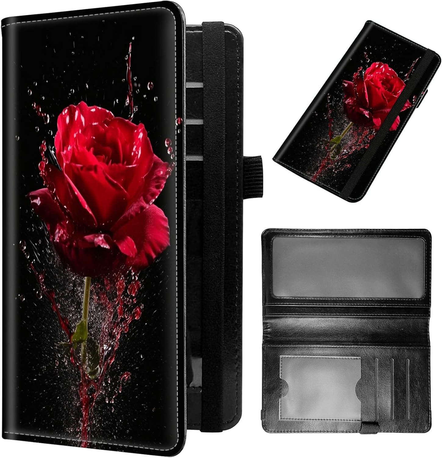 GFRGTFHYT Checkbook Cover for Women & Men PU Leather