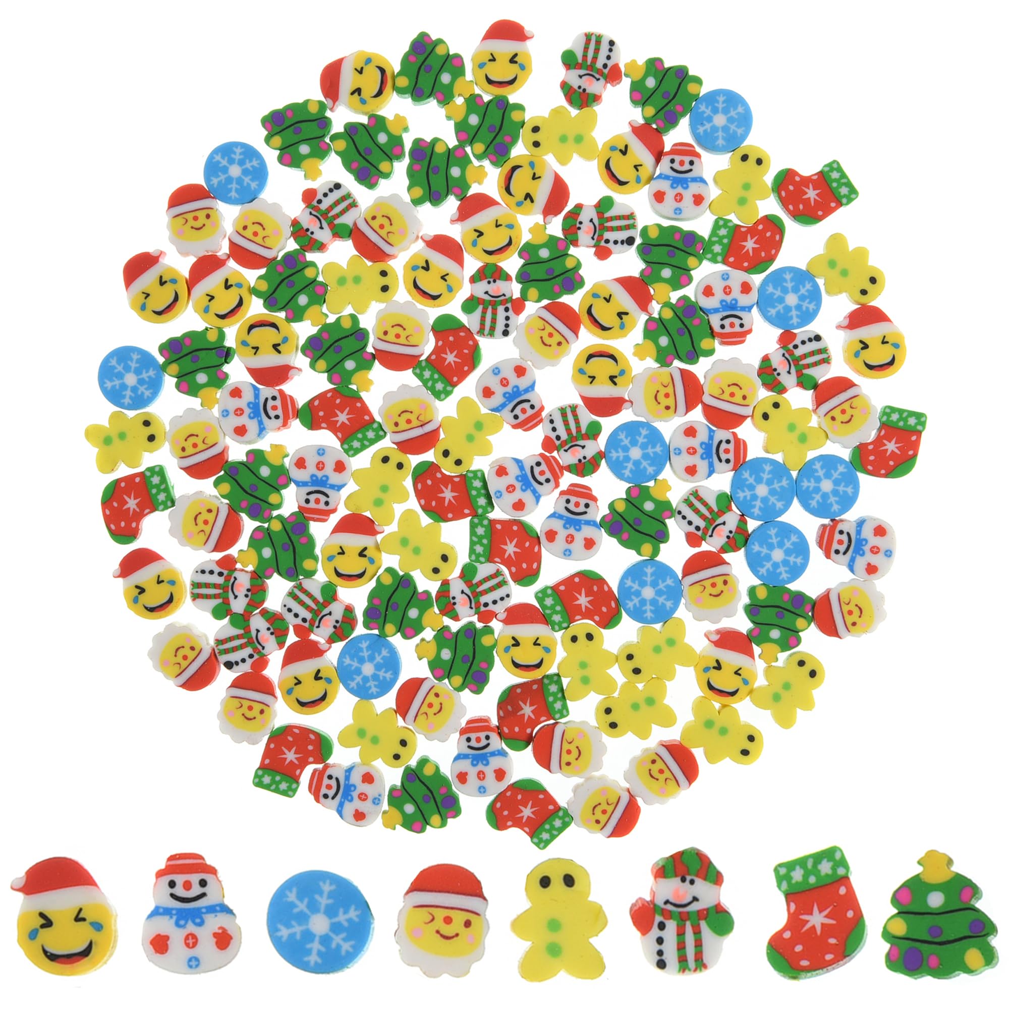 330 Pcs Mini Christmas Erasers for Kids Bulk, Christmas Erasers for Stocking Stuffers Goody Bag Stuffers Gift Filling Christmas Party Decoration