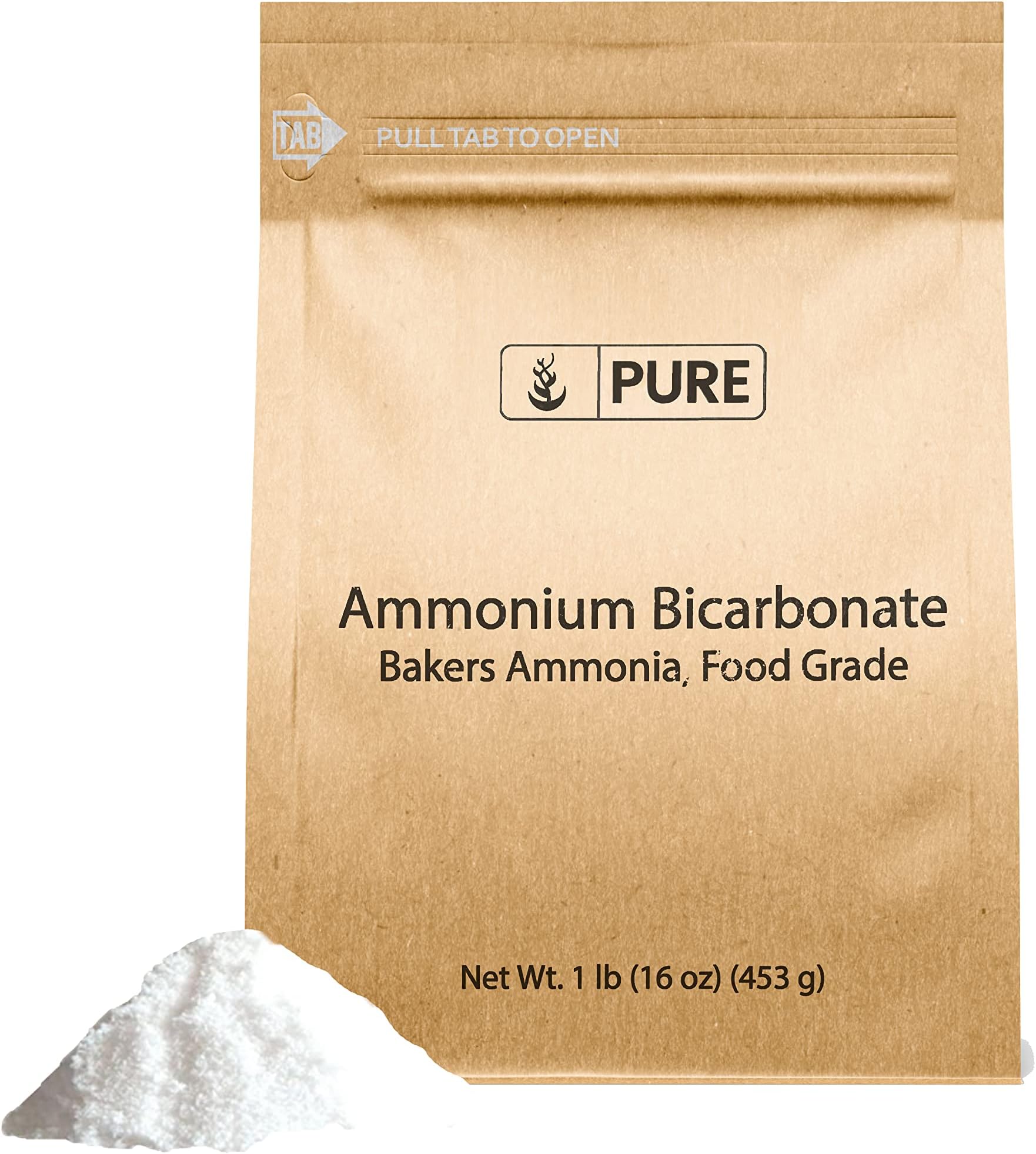 Unpretentious Baker's Ammonia (8 oz), Ammonium Bicarbonate
