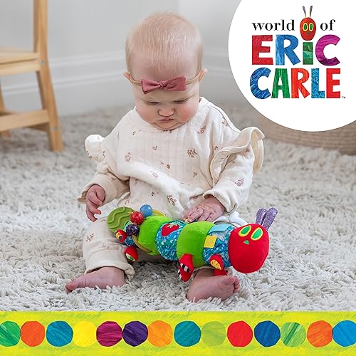 Miniatura 6 de El mundo de Eric Carle, juguete de actividad oruga muy hambrienta, oruga