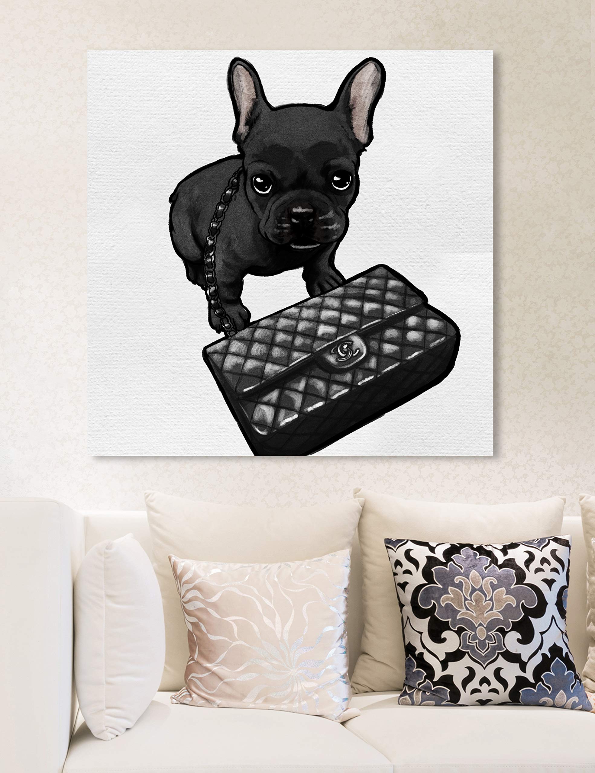 Oliver Gal O65-3 フレンチブルドッグ Classy French Amazon.com: The Oliver Gal Artist Co. Oliver Gal 'Classy Frenchie