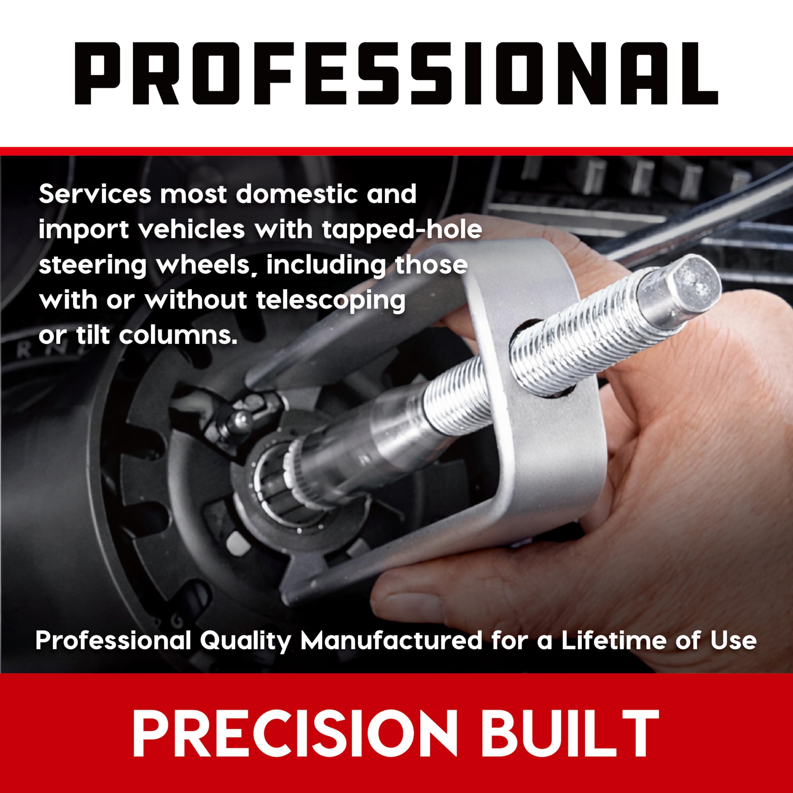 Amazon.com: Powerbuilt Master Steering Wheel and Lock Plate Puller