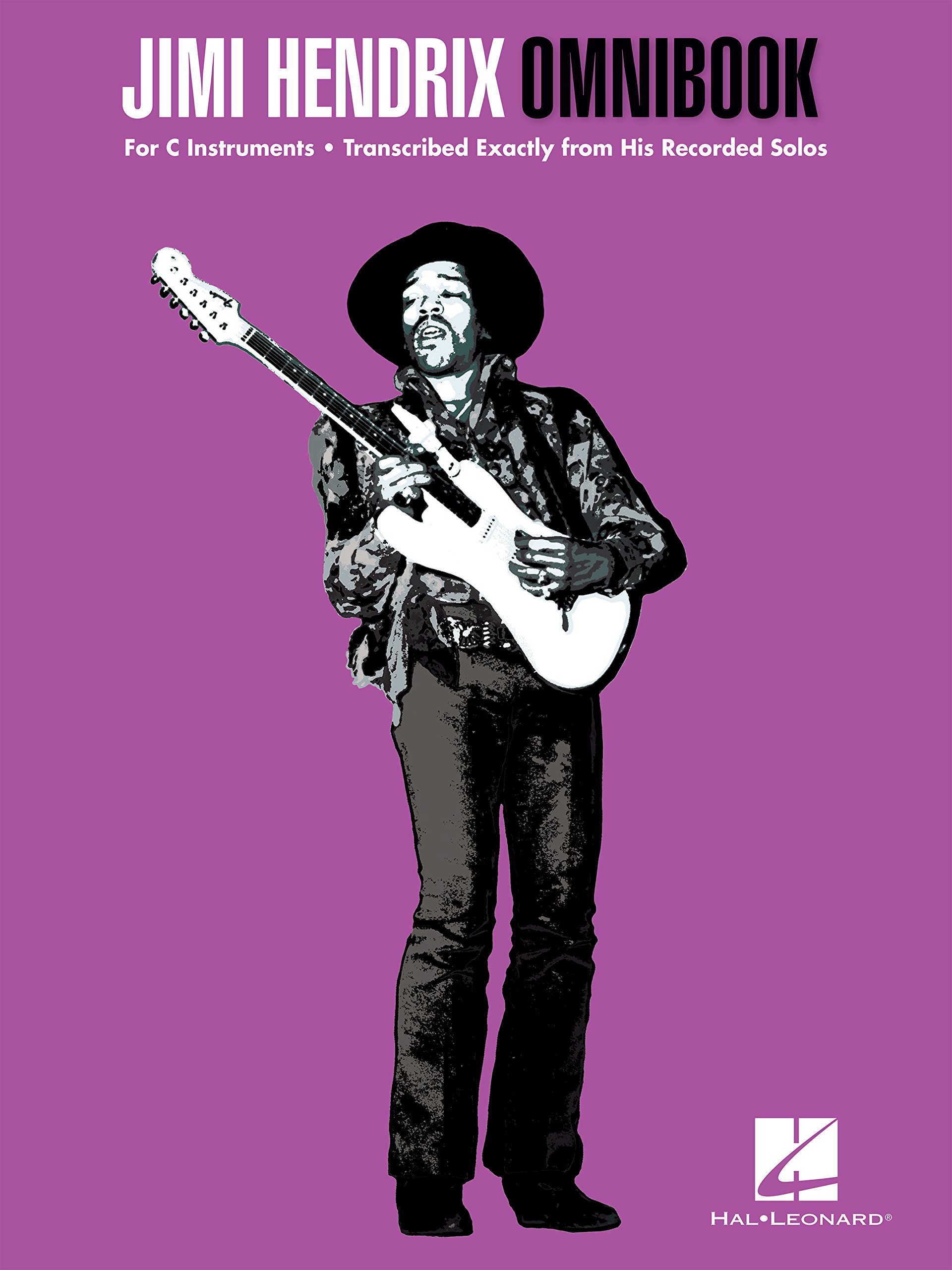 Jimi Hendrix Omnibook déchiffrez enfin les solos de guitare complexes avec ce recueil en C