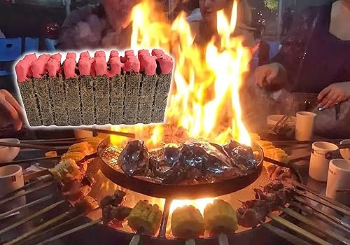 Miniatura 6 de eGreen Partidos de supervivencia impermeables y resistentes al viento – 20 palos de inicio de fuego recubiertos de cera en caja de lata – Larga