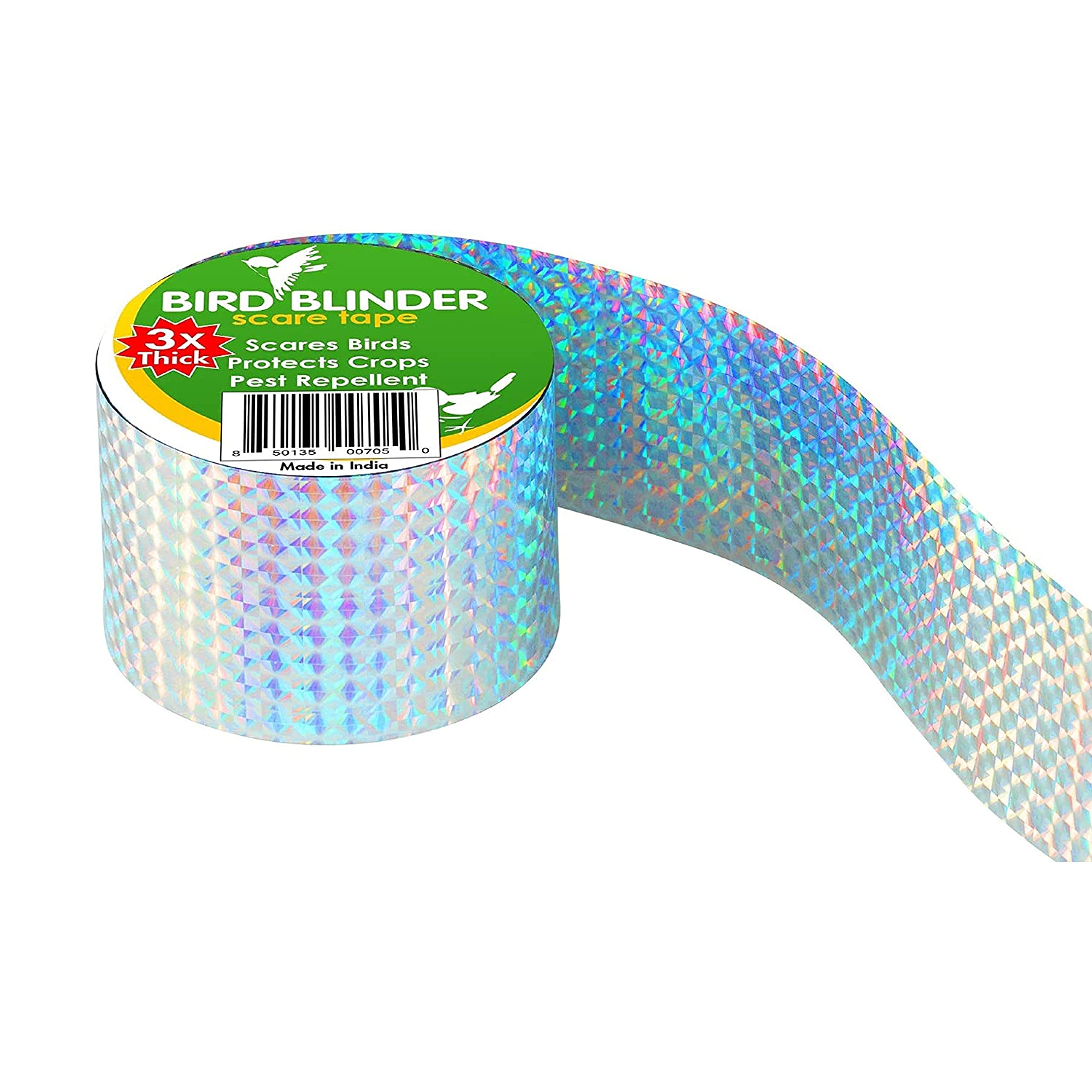 Bird Blinder Triple Thick Repellent Scare Tape (Double Sided