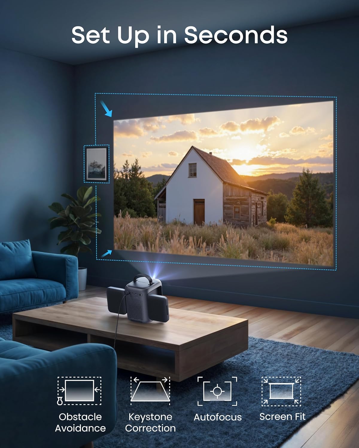 soundcore Nebula P1i Smart Projector with WiFi and Bluetooth, Flippable Speakers, 2.0 Dolby Audio, 380 ANSI Lumens, Full HD 1080P, All-Glass Lenses, Dual 10W Stereo, GTV, Portable 6 81N4lKLKyLL. AC SL1500