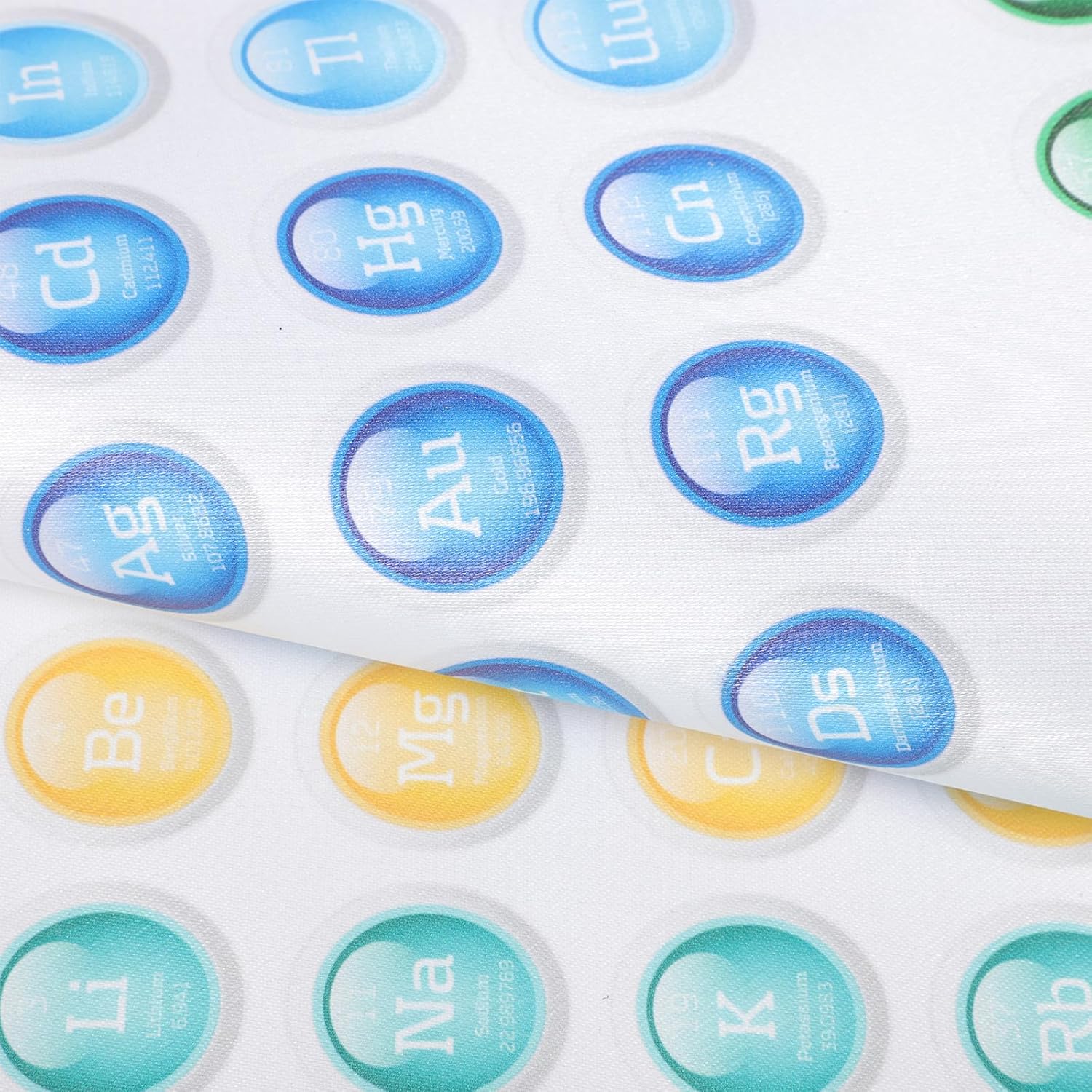 MAGICLULU Elements Table Poster for Chemistry Classroom Wall Decor, Educational Science Chart for Students, 13x40x60cm Chemistry Teaching Wall Art