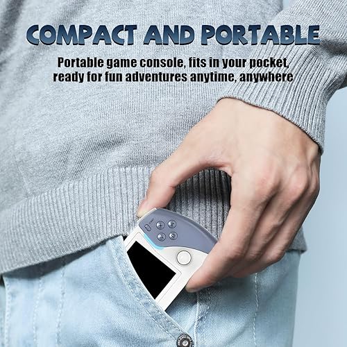 Miniatura 7 de PX PRO - Consola de juegos con mango retro de 64 G, precarga de videojuegos de más de 15000 juegos retro con 23 emuladores, dispositivo de mango con