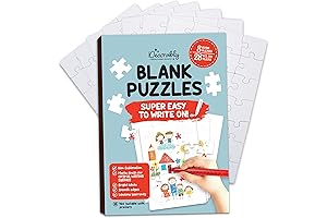 Decorably Blank Puzzle: Unleash Your Creativity with Customizable Puzzles