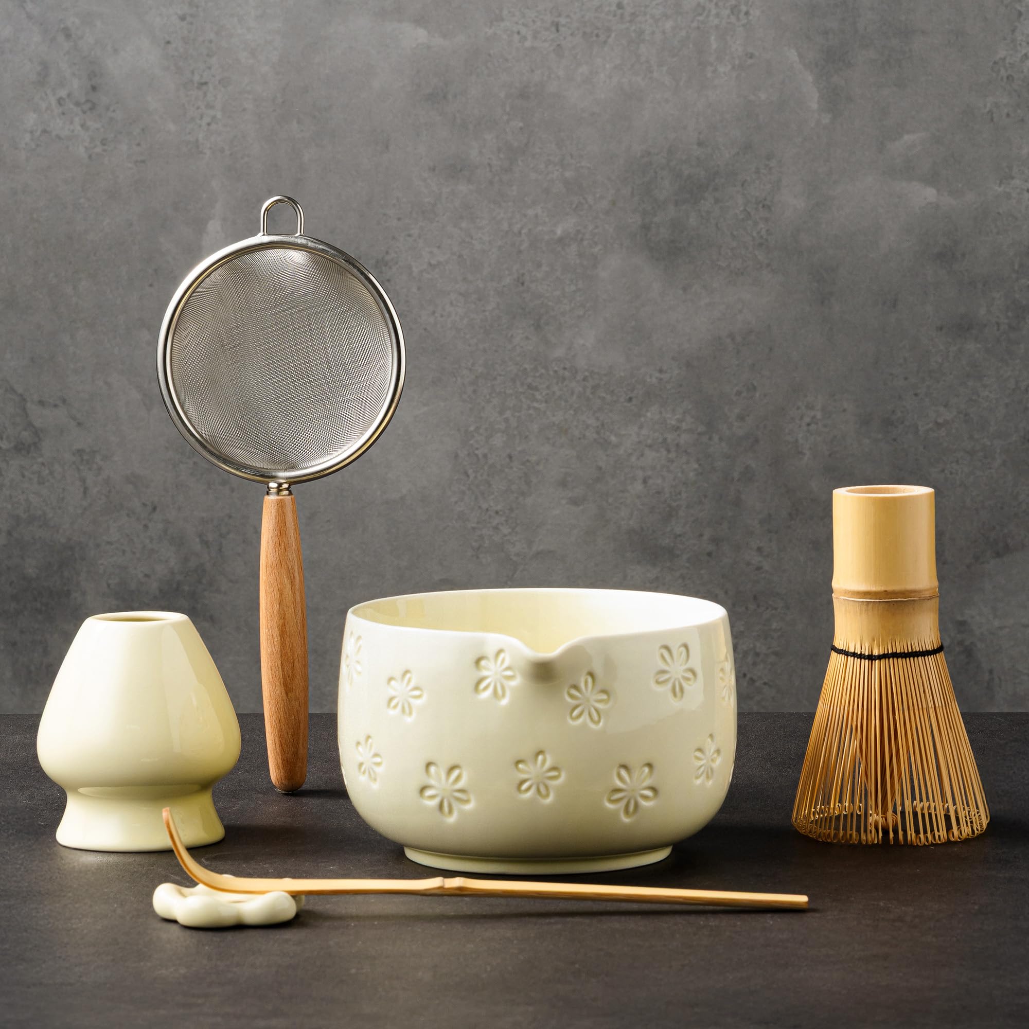 Photo 1 of Veraelle 6 Pcs Matcha Set, Beige