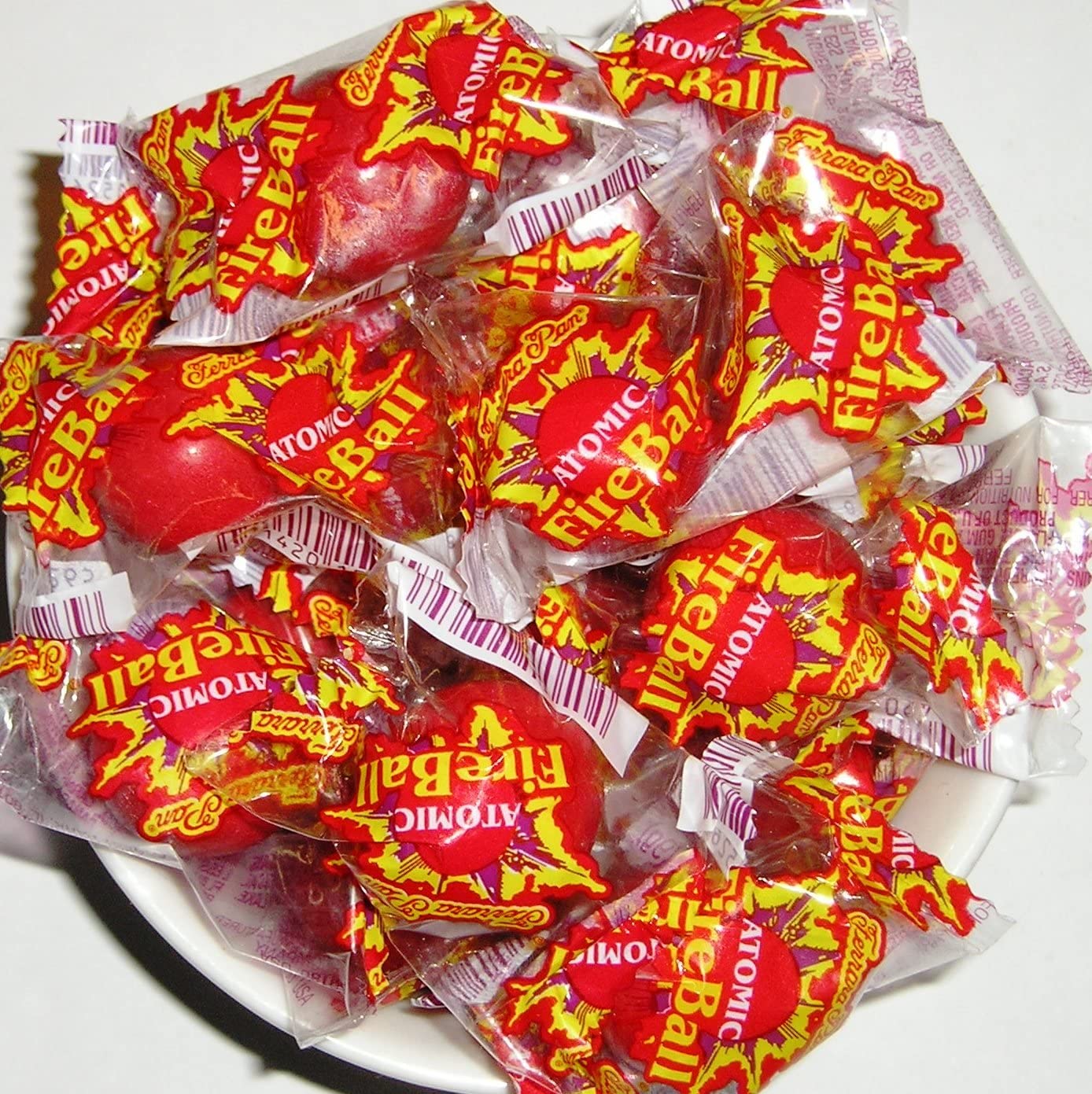 Common Classic Atomic Fireballs Red Hot Cinnamon Candy