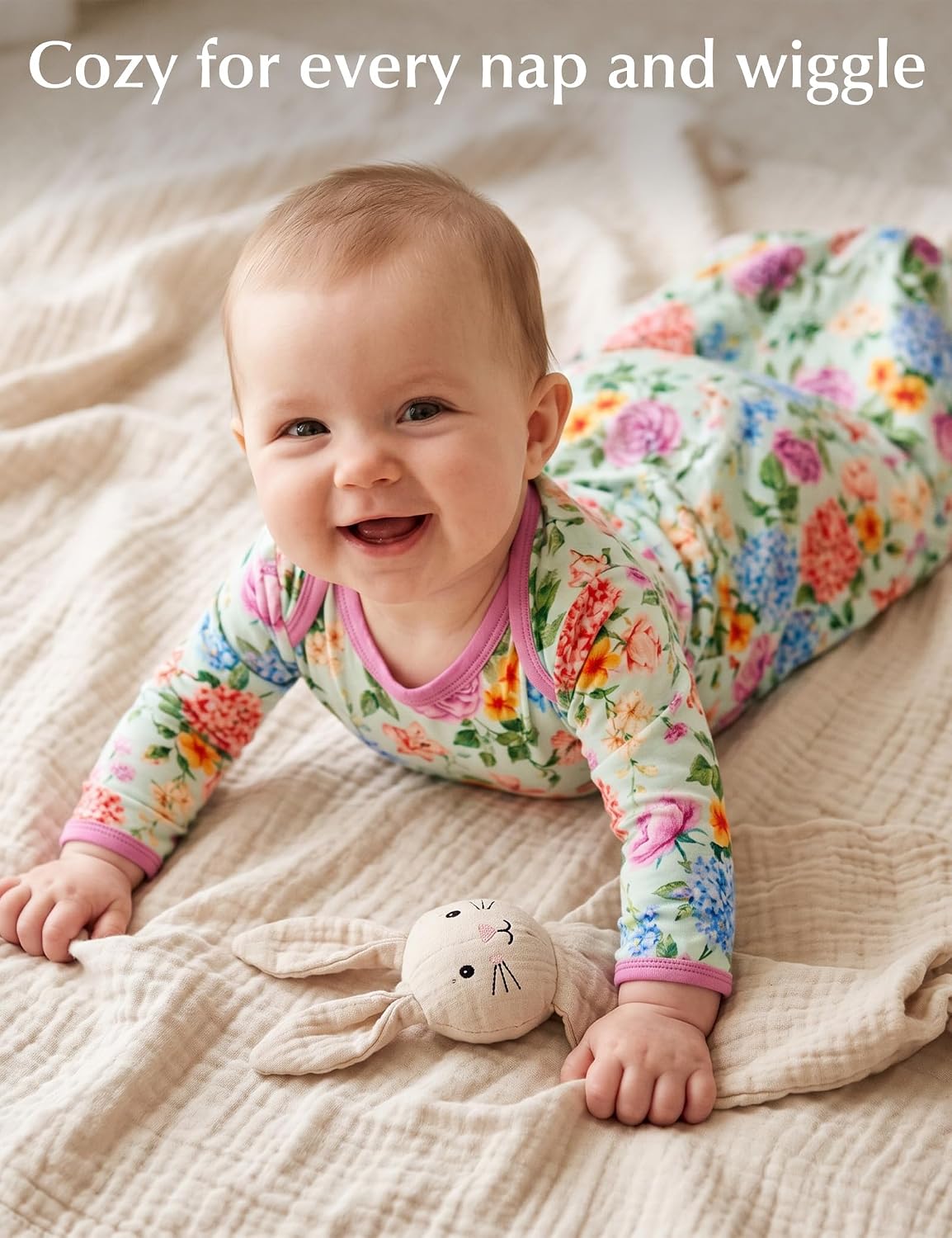 Bamboo Viscose 2-Pack Baby Gowns for Boys and Girls Long Sleeve Infant and Newborn Sleepers