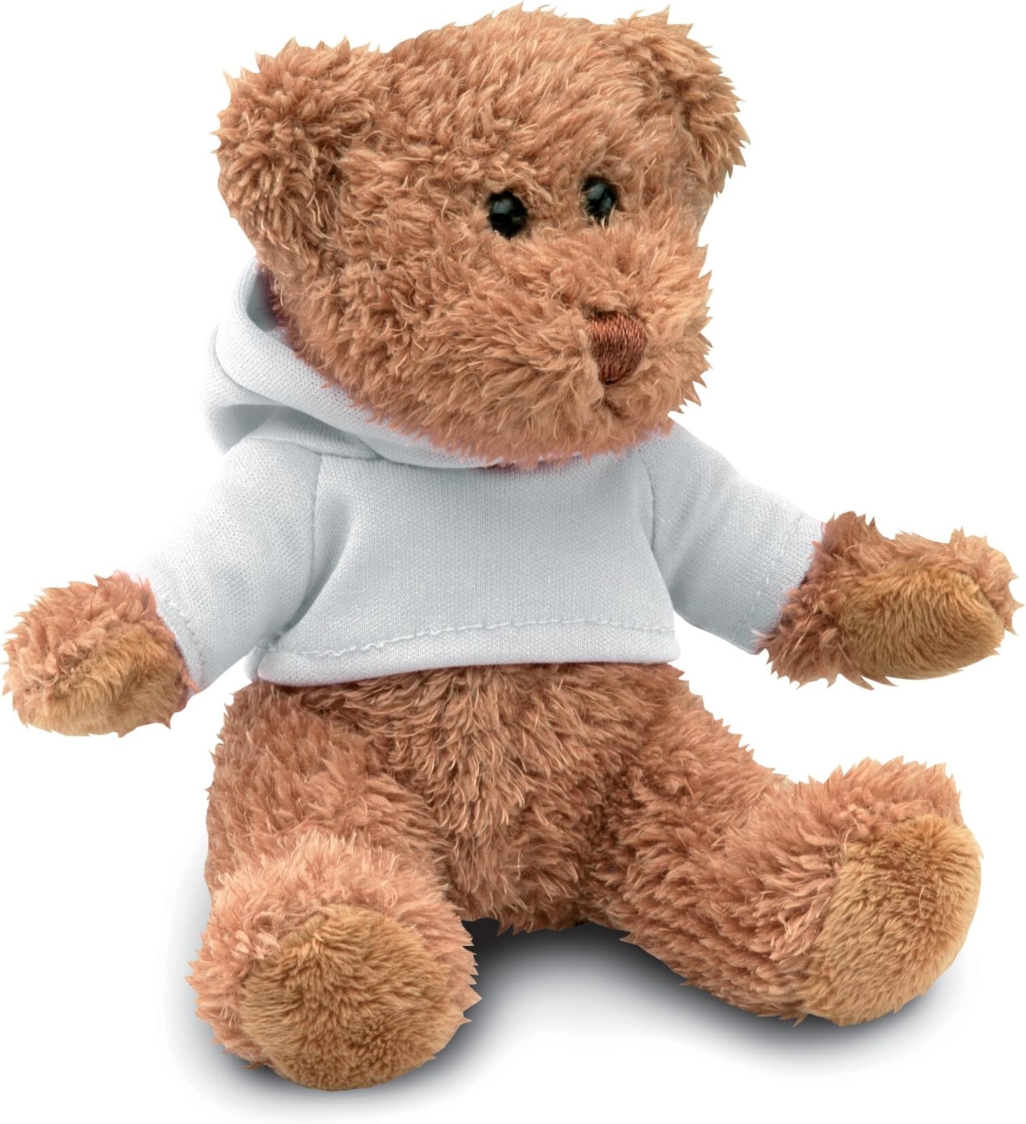 PromotionGift Teddy bear plus with t-shirt - white