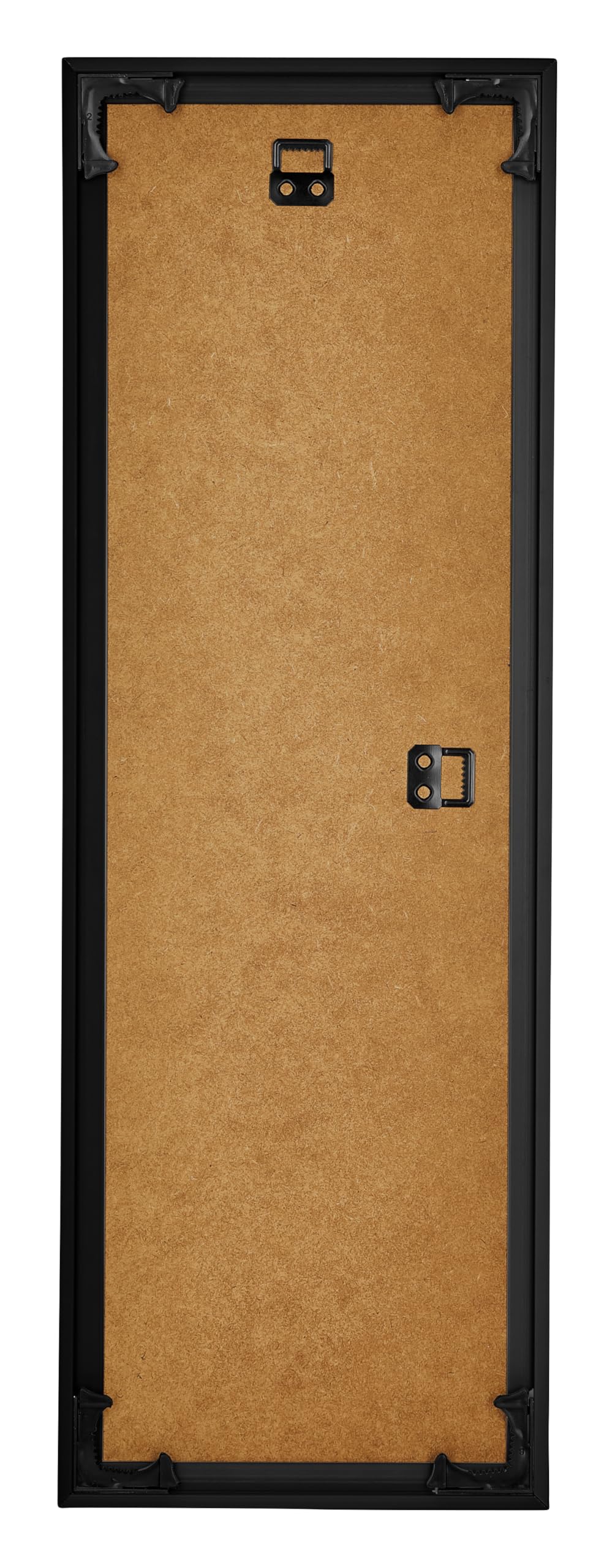 Marco de foto 37,5x98 cm Negro Mate Plástico cristal acrílico antirreflectante Easy