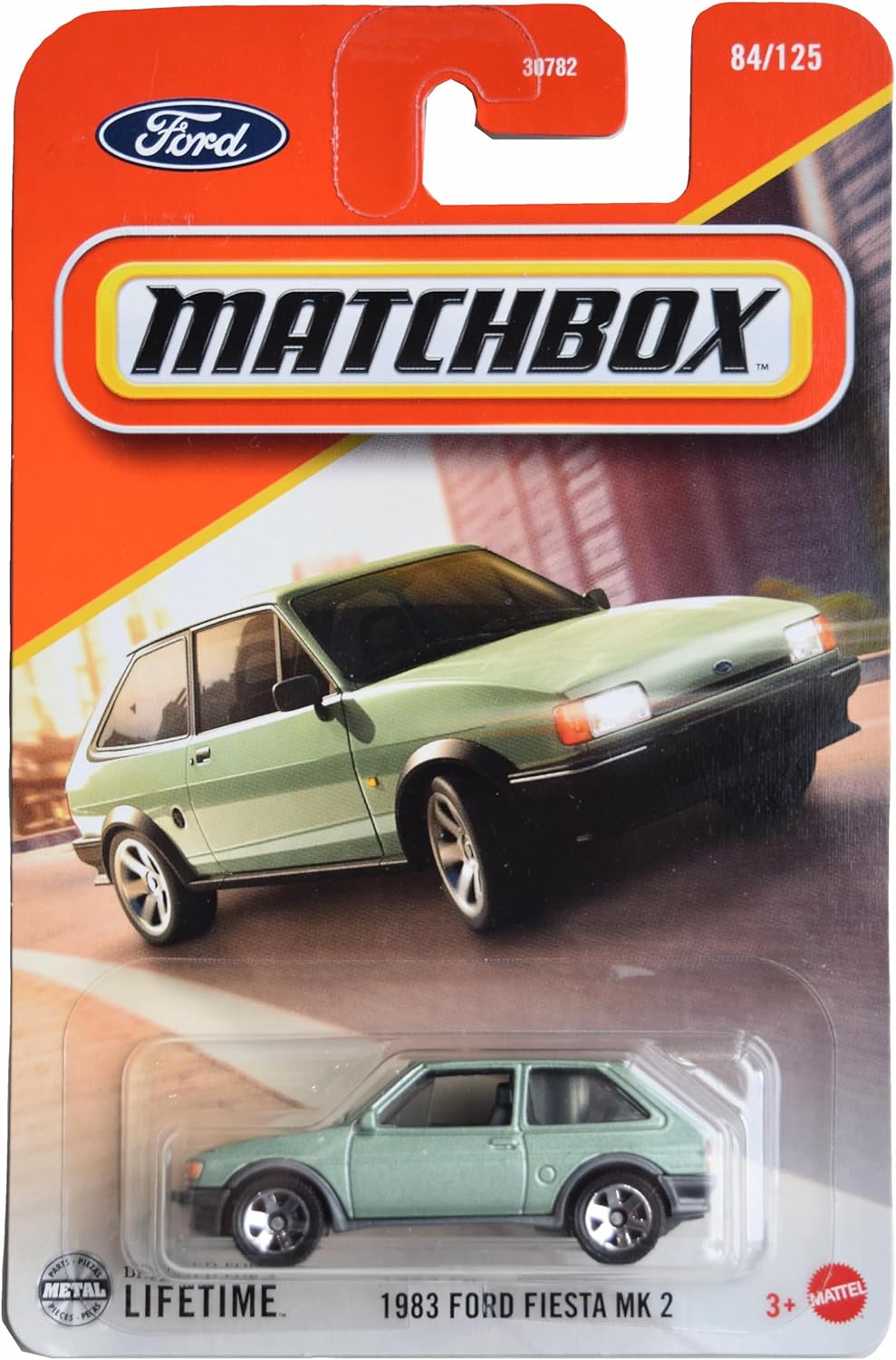 Matchbox 1983 Ford Fiesta MK 2, Green 84/125