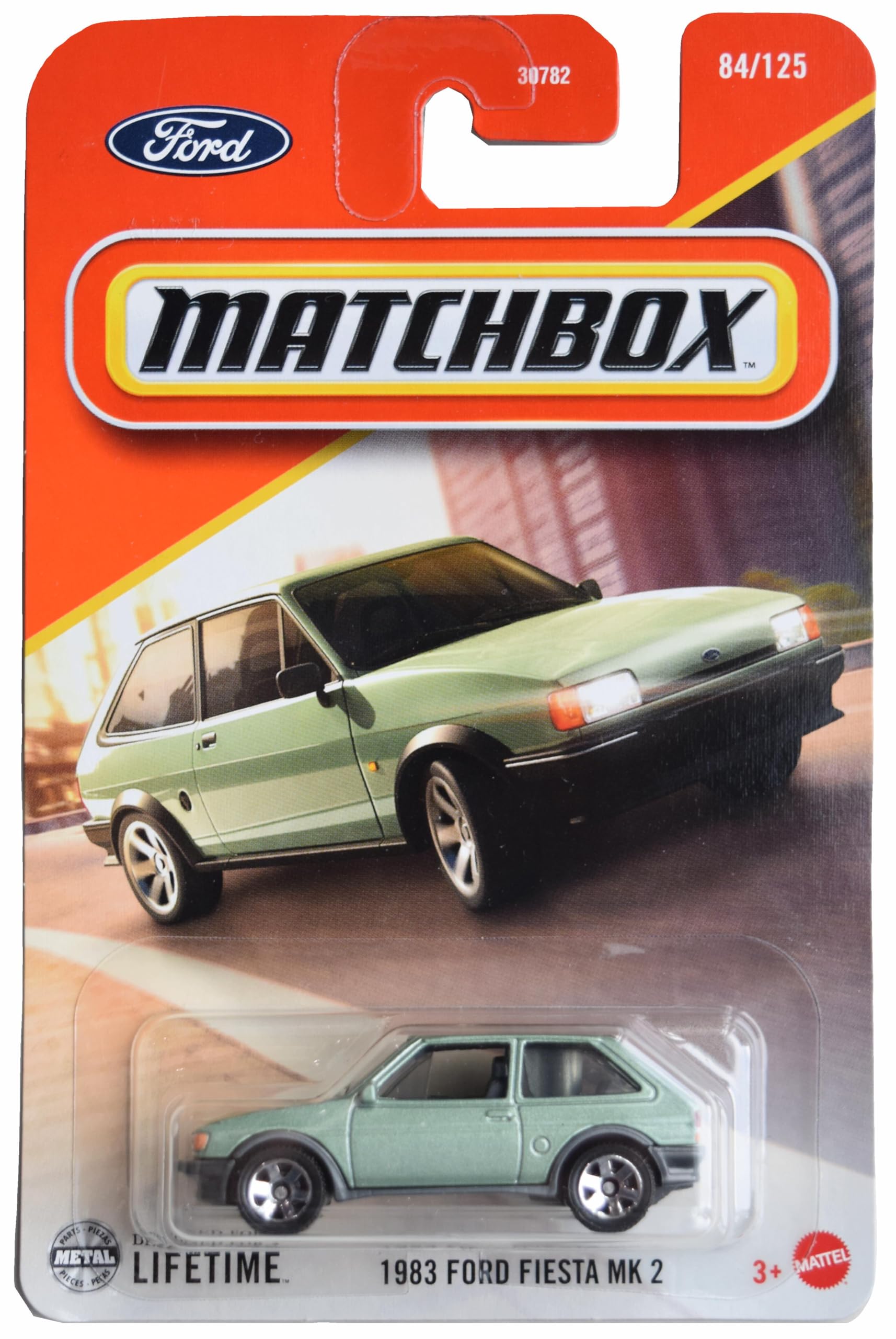 Amazon.com: Matchbox 1983 Ford Fiesta MK 2, Green 84/125 : Toys